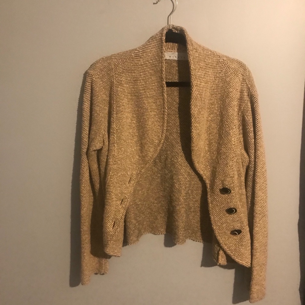 Willow thick big button cardigan